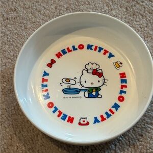 Sanrio Hello Kitty Melamine Bowl 5” Children’s Red & Blue Graphics